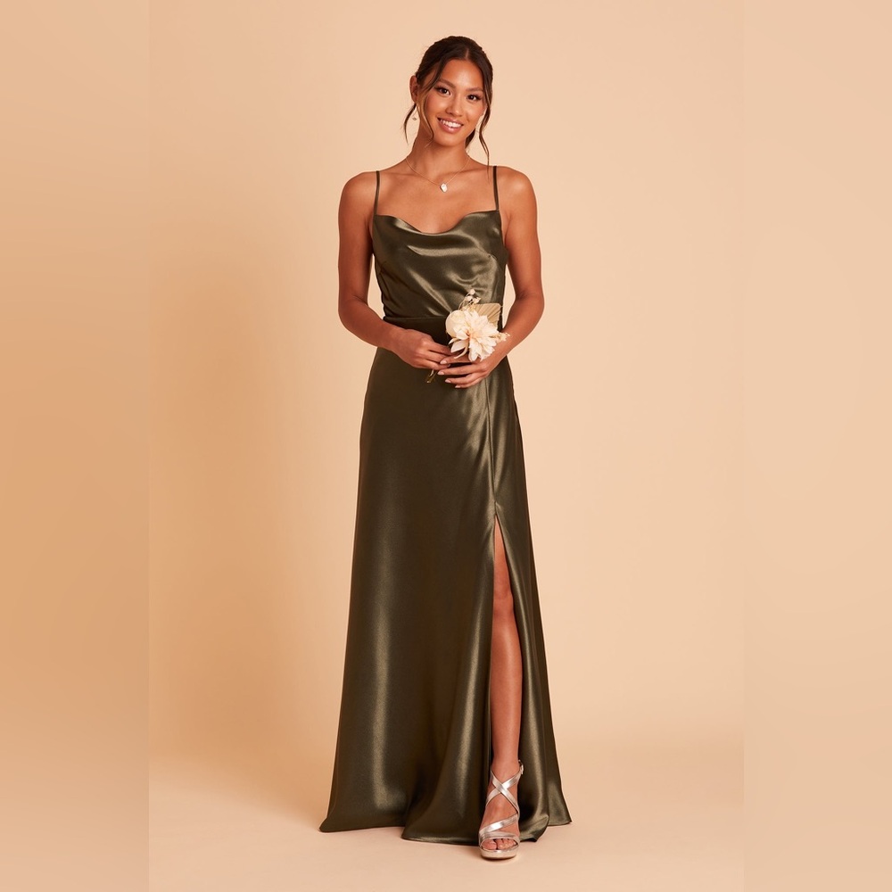Birdy Grey Lisa Satin Maxi Dress
